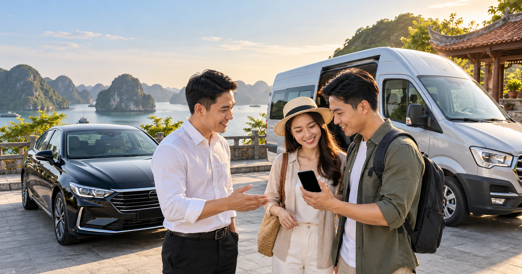 Xe đời mới phục vụ hành trình cùng Quảng Trị Go